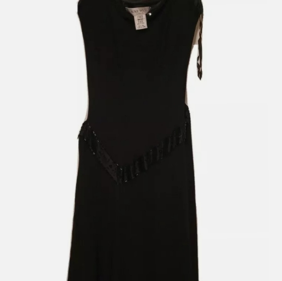 80's vintage 100% silk cocktail dress. - Picture 1 of 5